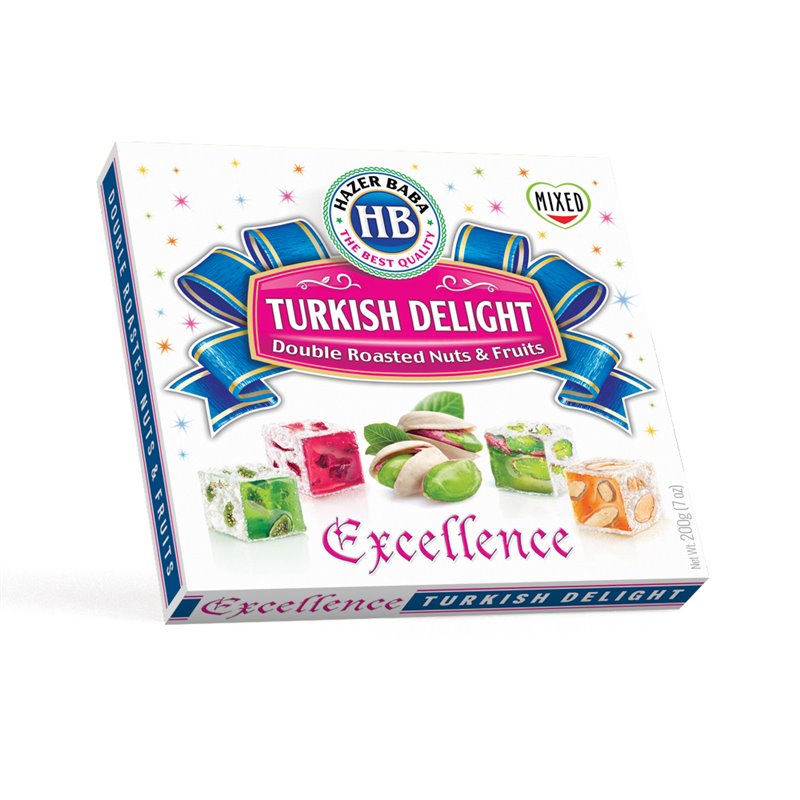 Turkish Delight Double Roasted Nuts and Fruits