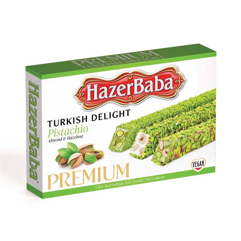 Pistachio Covered Turkish Delight