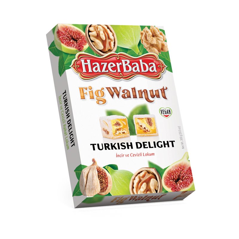 Turkish Delight with Fig and Walnut