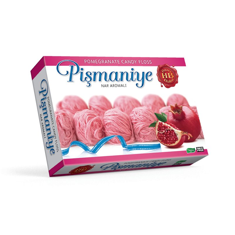 Candy Floss with Pomegranate Flavour